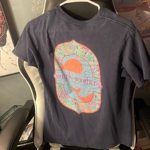 simply southern T Shirt navy blue